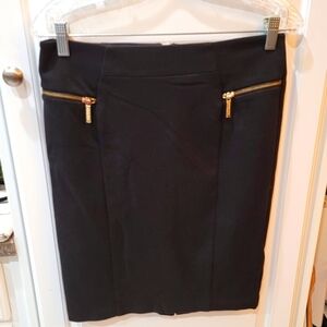 Michael Kors ponte black skirt.